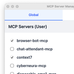 MCP Server Manager