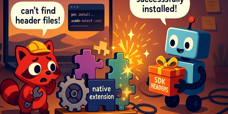 mkmf.rb can't find header files for ruby ( i2cssh をインストールしようとしてエラー)
